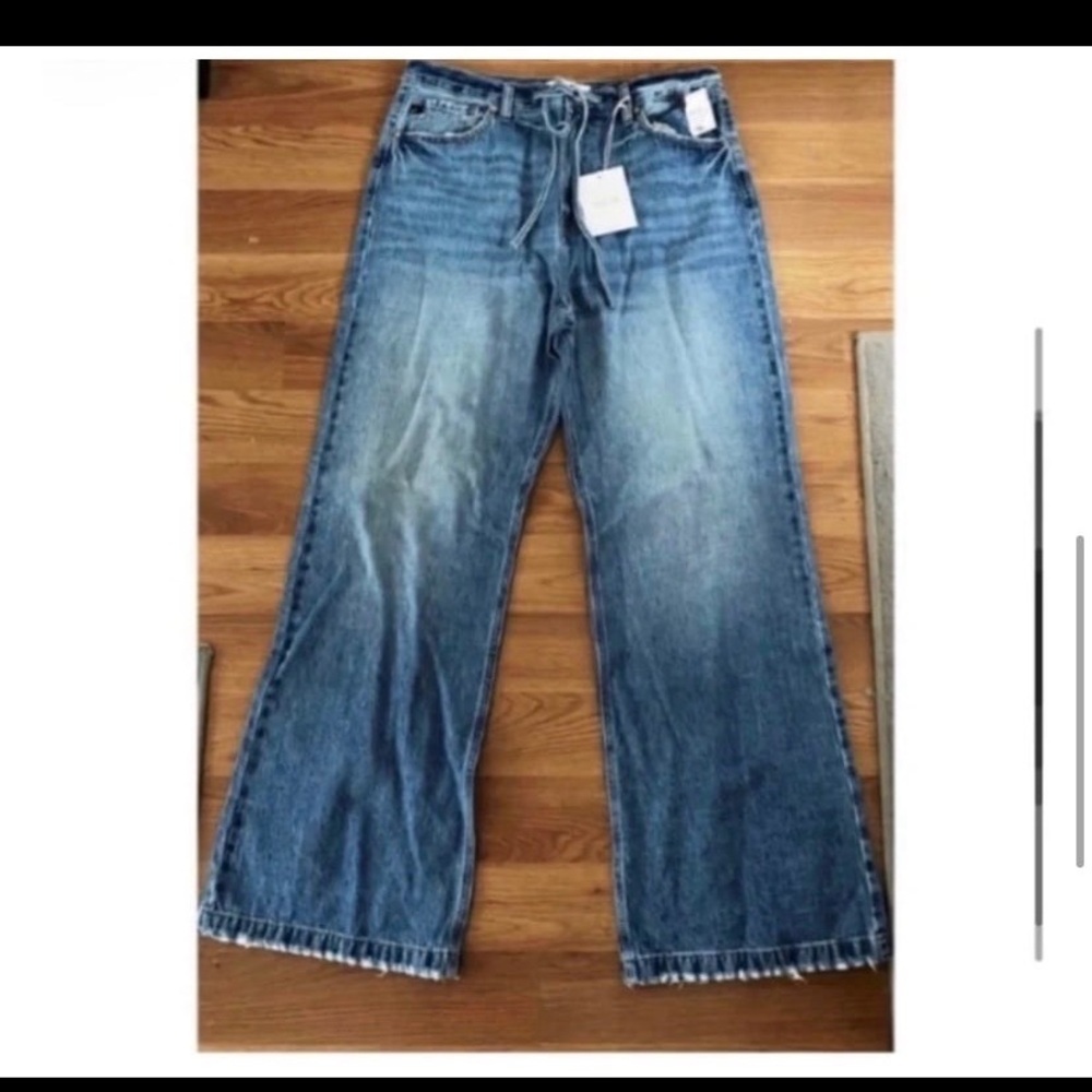 KANCAN 90’s Ultra Hi Rise Wide Leg Jeans - Picture 5 of 8